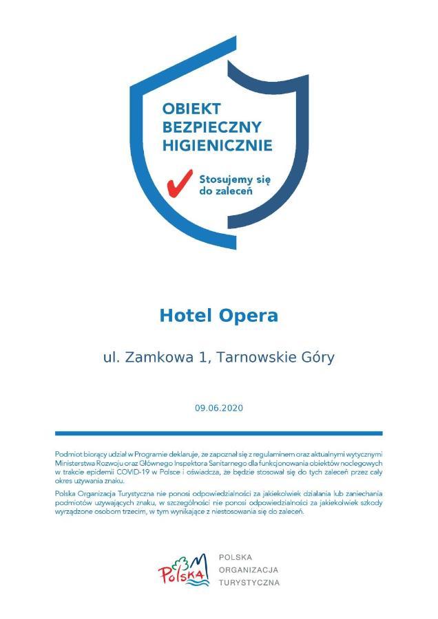 Hotel Opera Tarnowskie Góry Exterior foto